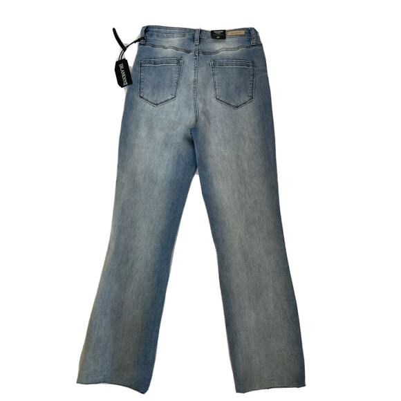 Blank NYC The Baxter Ribcage High Rise Fit Straight Leg Distressed Jeans Size 28 - Picture 4 of 9